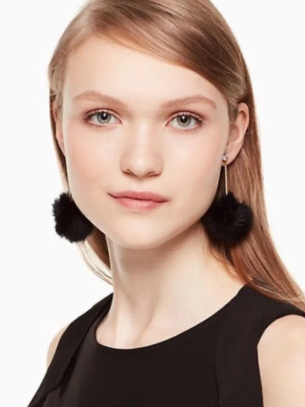 Kate Spade Flying Colors Pom Pom earrings NWT
